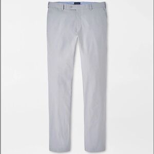 NWT! Peter Millar Surge Performance Trousers, 38x32 Gale Grey $198